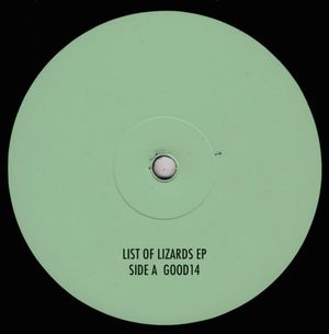 List of Lizards (EP)