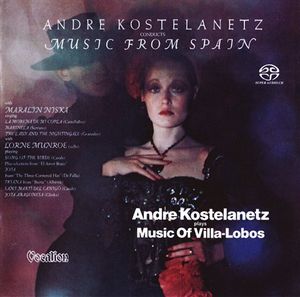 Andre Kostelanetz plays Music of Villa-Lobos & Conducts Music from Spain