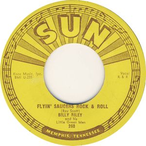 Flyin’ Saucers Rock & Roll / I Want You Baby (Single)