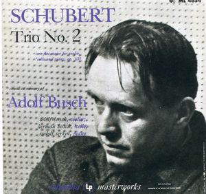 Schubert: Trio in E-flat, op. 100 / Brahms: Piano Trio no. 2, op. 87