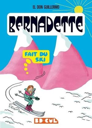 Bernadette fait du ski