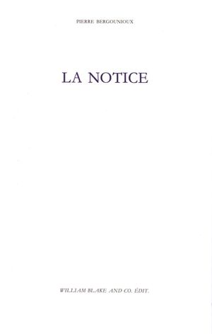 La Notice