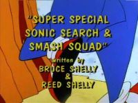 Section spéciale secrète super sabotage Sonic