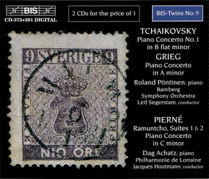 Tchaikovsky: Piano Concerto no. 1 in B-flat minor / Grieg: Piano Concerto in A minor / Pierné: Ramuntcho, Suites no. 1 & 2 / Pia