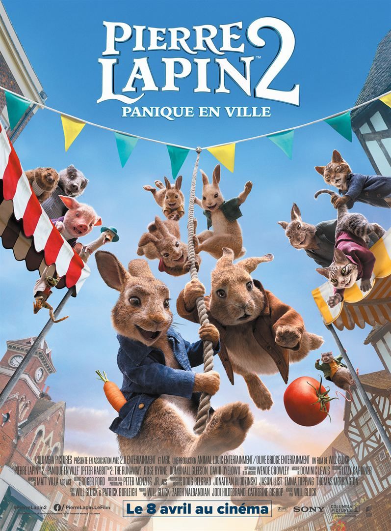 Pierre Lapin 2 : Panique En Ville Pierre Lapin 2 : Panique en ville - Long-métrage d'animation (2021)