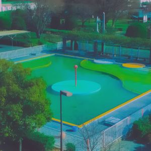 図上のシーサイドタウン