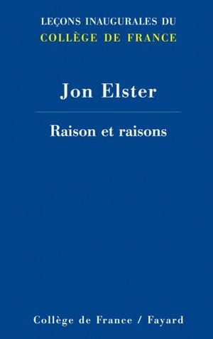 Raison et raisons