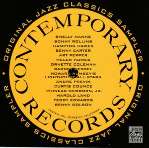 Contemporary Records: Original Jazz Classics Sampler