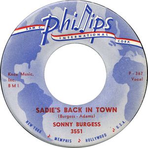 Sadie’s Back in Town / A Kiss Goodnite (Single)