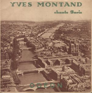 Yves Montands Sings - In French