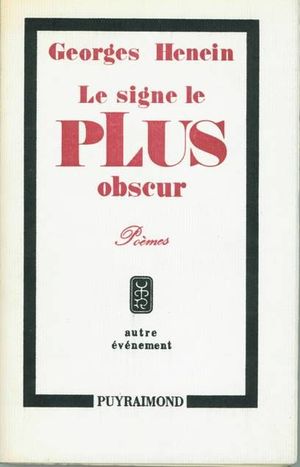 Le signe le plus obscur