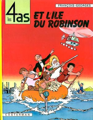 Les 4 As et l'Île du Robinson - Les 4 As, tome 9