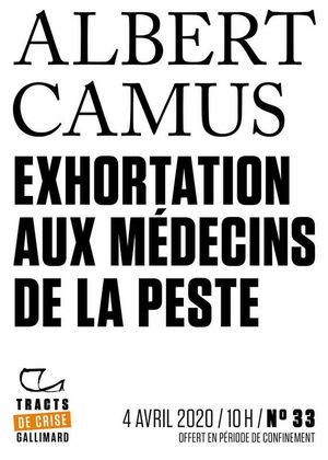 Exhortation aux médecins de la peste