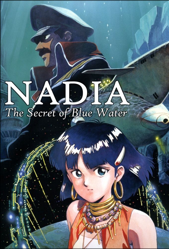Nadia Et Le Secret De Leau Bleue Affiches, posters et images de Nadia, le secret de l'eau... (1990)
