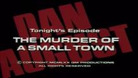 The Murder of a Small Town