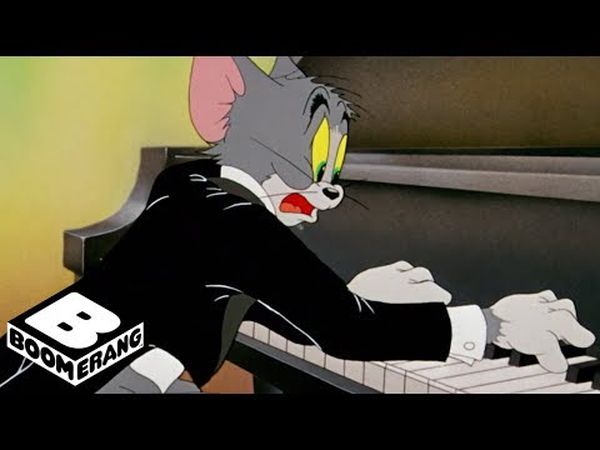 Tom et Jerry au piano