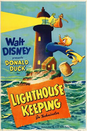 Donald gardien de phare