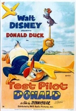 Donald pilote d'essai