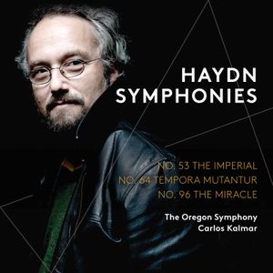 Symphonies: No. 53 “The Imperial” / No. 64 “Tempora mutantur” / No. 96 “The Miracle” (Live)