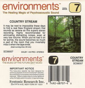 Environments 7