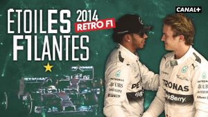 Étoiles filantes - Rétro F1 2014