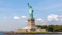 La statue de la Liberté, géant à la française