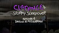 La nuit d'orage de Clarence : Dingus et San-Servo