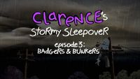 La nuit d'orage de Clarence : Clarence dans la tempête