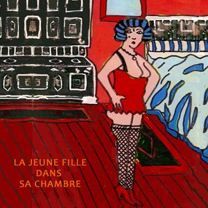 La jeune fille dans sa chambre