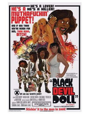 Black devil doll