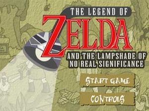 Legend of Zelda: The Lampshade of No Real Significance
