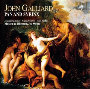 Galliard: Pan and Syrinx / Purcell: The Masque of Cupid and Bacchus