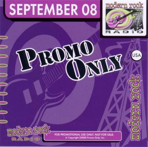 Promo Only: Modern Rock Radio, September 2008