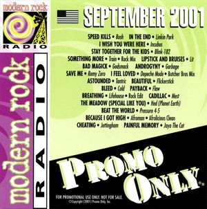Promo Only: Modern Rock Radio, September 2001