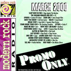 Promo Only: Modern Rock Radio, March 2000