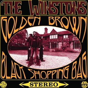 Golden Brown / Black Shopping Bag (Single)
