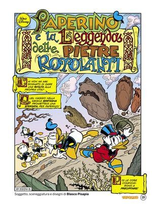 La Légende des pierres qui roulent - Donald Duck