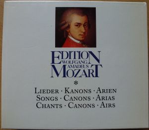 Edition Wolfgang Amadeus Mozart: Lieder - Kanons - Arien