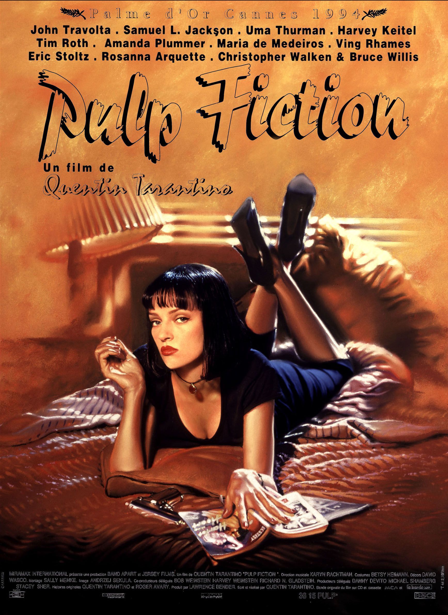 Affiches  posters et images de Pulp  Fiction  1994 