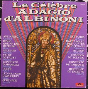 Le Célèbre Adagio d'Albinoni
