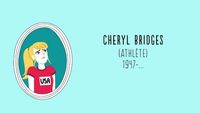 Cheryl Bridges, athlète