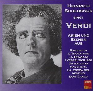 Heinrich Schlusnus singt Verdi