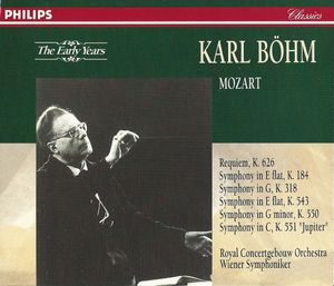 The Early Years: Requiem, K. 626 / Symphonies K. 184, K. 318, K. 543, K. 550, K. 551