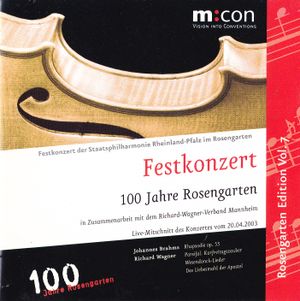 Festkonzert 100 Jahre Rosengarten (Live)