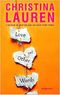 Love and other words