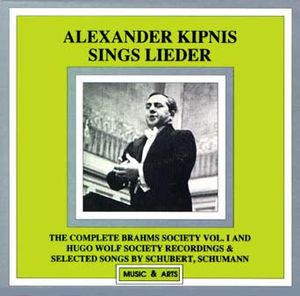 Alexander Kipnis sings Lieder