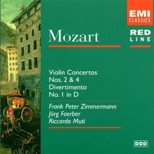 Violin Concertos nos. 2 & 4 / Divertimento no. 1 in D