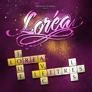 Loréa joue avec les lettres