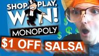 dumb monopoly prizes ($1 OFF SALSA!!!!)