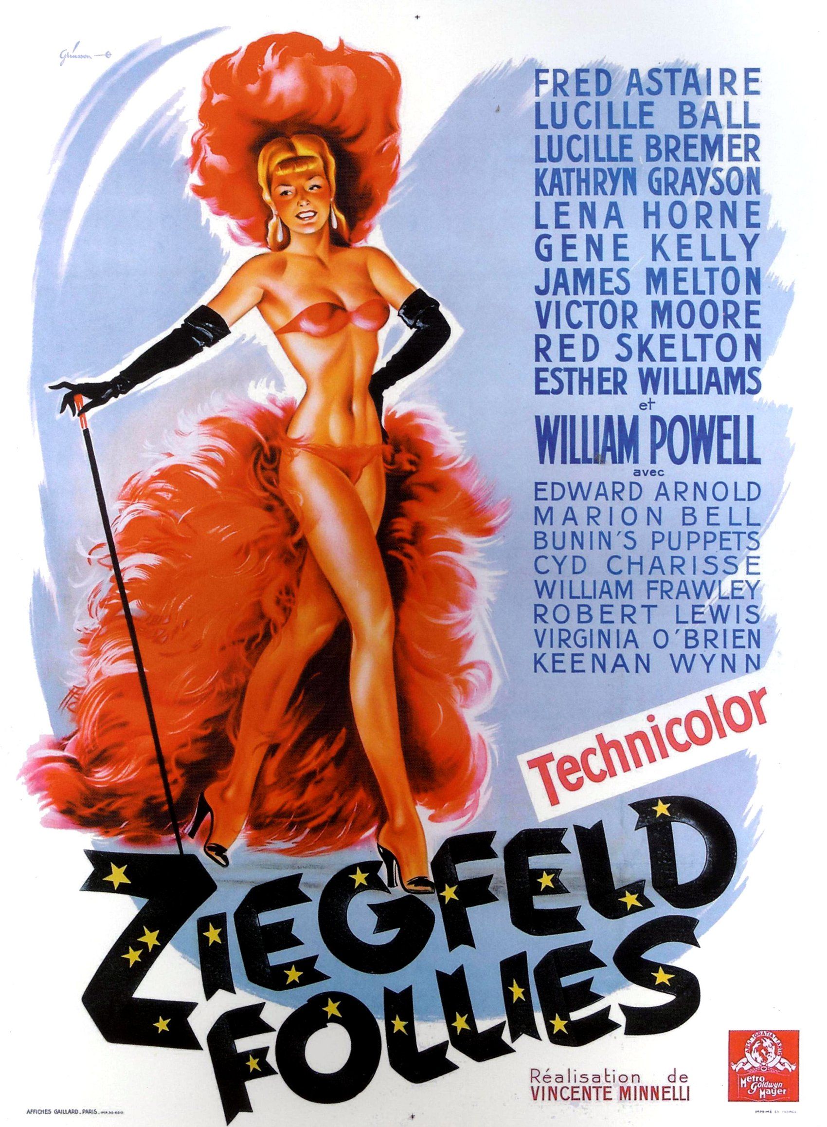 Ziegfeld Follies Myrna Darby Monochrome Photo Print 02 A4 